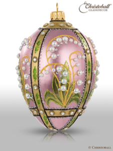 Weihnachstsform Ei à la Fabergé Elena
