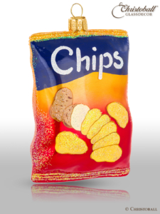 Weihnachtsform Chips
