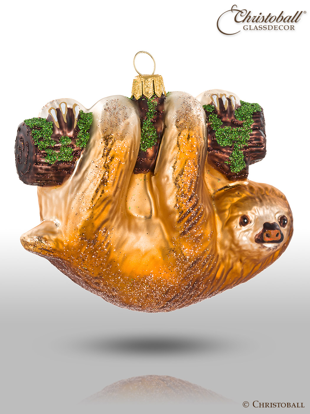 Christmas Ornament Sloth